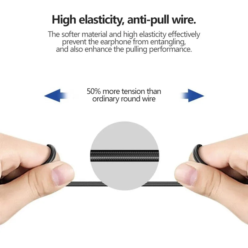 Type C Wired Earphone For S25 S24 S23 S21 S22 Ultra Plus Samsung Galaxy 3.5 mm Earbuds Headphones A54 A53 Accessories