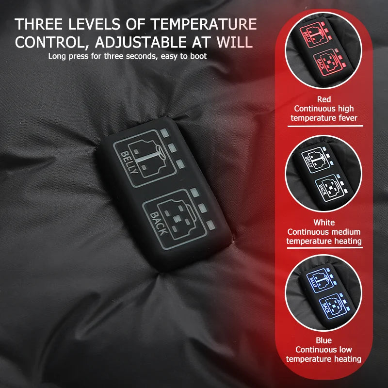 Heated Jacket Electric Self Heated Jacket USB Heated Clothing Electric Heating Jackets