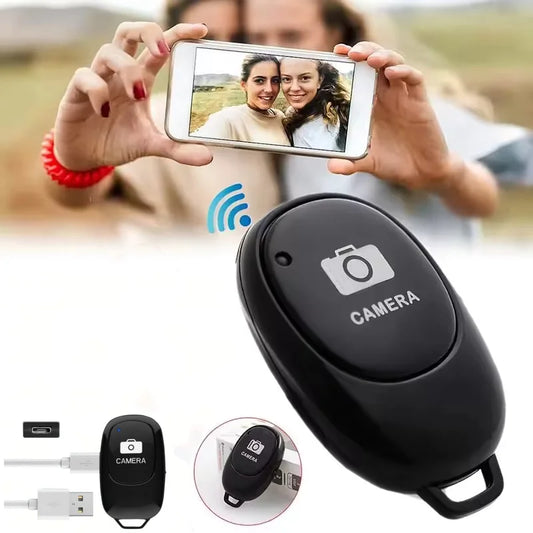 1pcs Bluetoth Remote Control Button Wireless Controller Self-Timer Camera Release Monopod Selfie for ios andriod phone