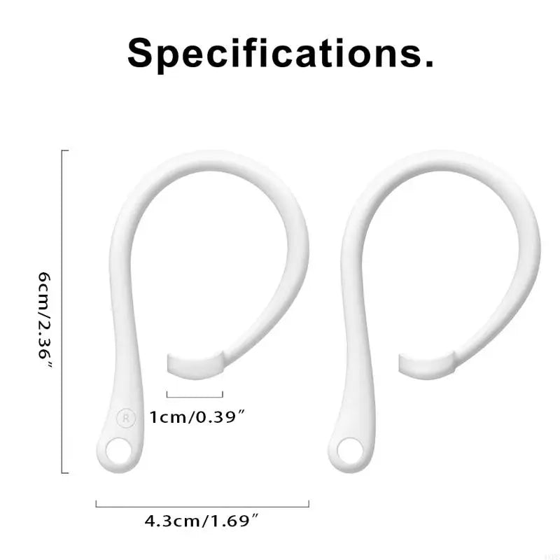 Soft Silicone Anti Lost Hook Earphones For Apple Airpods 1 2 3 Air Pods Pro Bluetooth Wireless Headphone Earbuds Ear Tips Strap