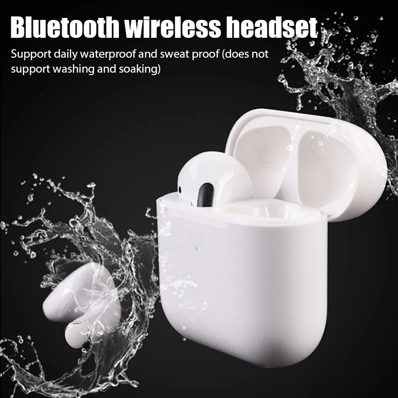 Pro 4 TWS Wireless Bluetooth Earphones Headphones Mini Earpone Headset For PC Android Apple iPhone Earbuds Accessories