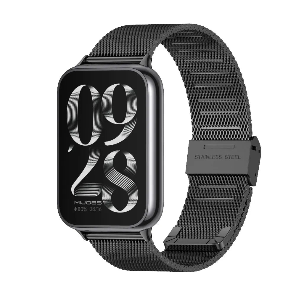 For Mi Band 9 Pro Strap for Mi Band 8 Pro Wristband for Xiao mi Smart Band 8 Pro Bracelet Global Version Metal Watch Band