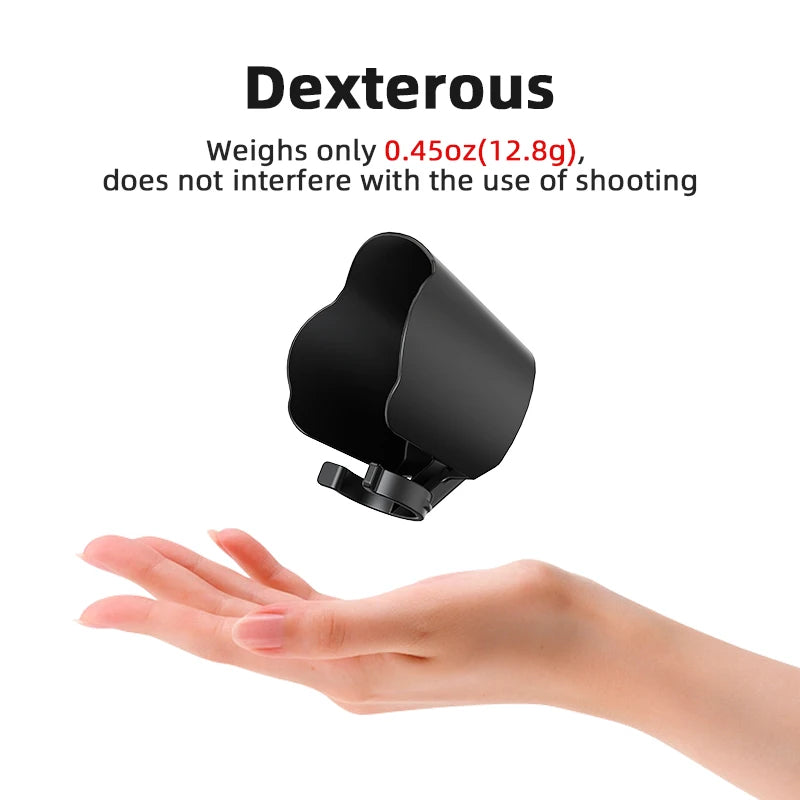 For DJI OSMO POCKET 3 Lens Hood Sunshade Cover Sports Camera Anti-Glare Protective Cover Accessories