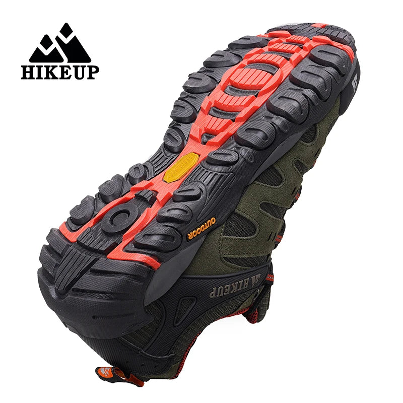 Sneakers Men's Hiking Shoes Suede Leather Outdoor Shoes Wear-resistant Men Trekking Walking Hunting Tactical Sneakers