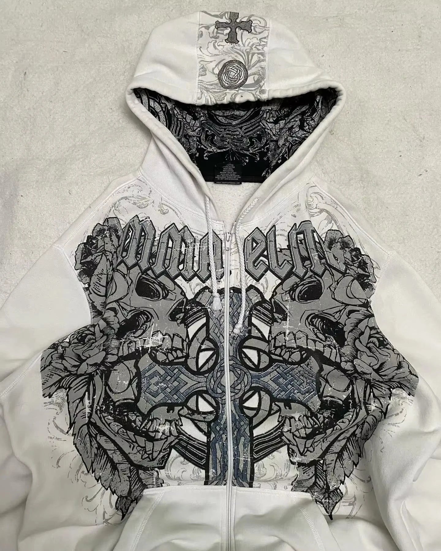 Hoodies Women American Y2K New Hip Hop Trend Zipper Hoodie Women Street Casual Loose Joker Vintage Sweatshirt Unisex Fleece Padded Warm Hoodie