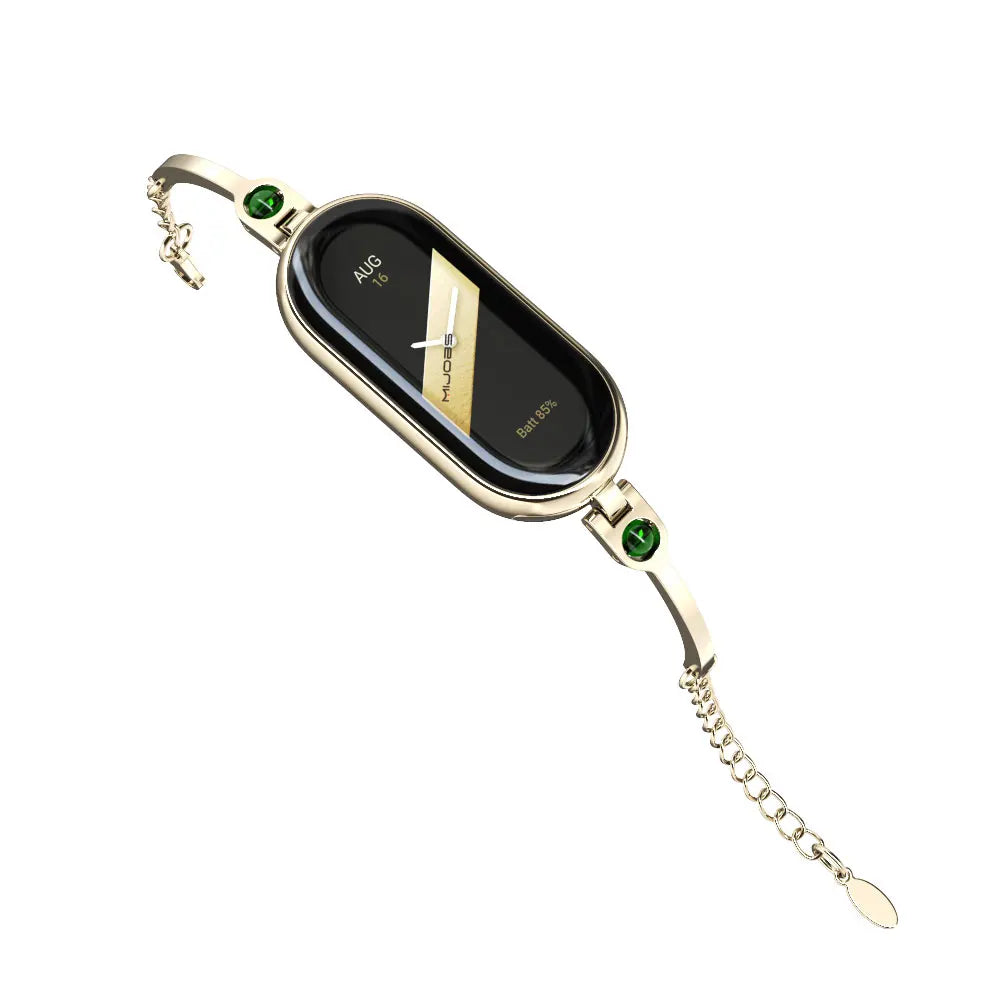 Strap Mi Band 10 9 8 7 6 5 4 3 Smart Bracelet Global Version Mi band 9 Watchband Ladies Wristband for Xiaomi Smart Band 8 Correa