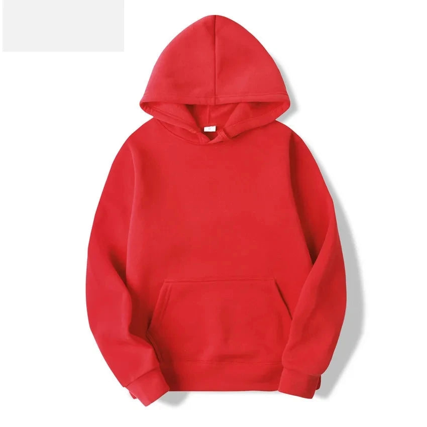JUMPER Solid Color Men's Hoodie Warm Men's Sportswear Fashion Street Wear Casual Men's Loose Breathable Hoodie Brand Hoodie