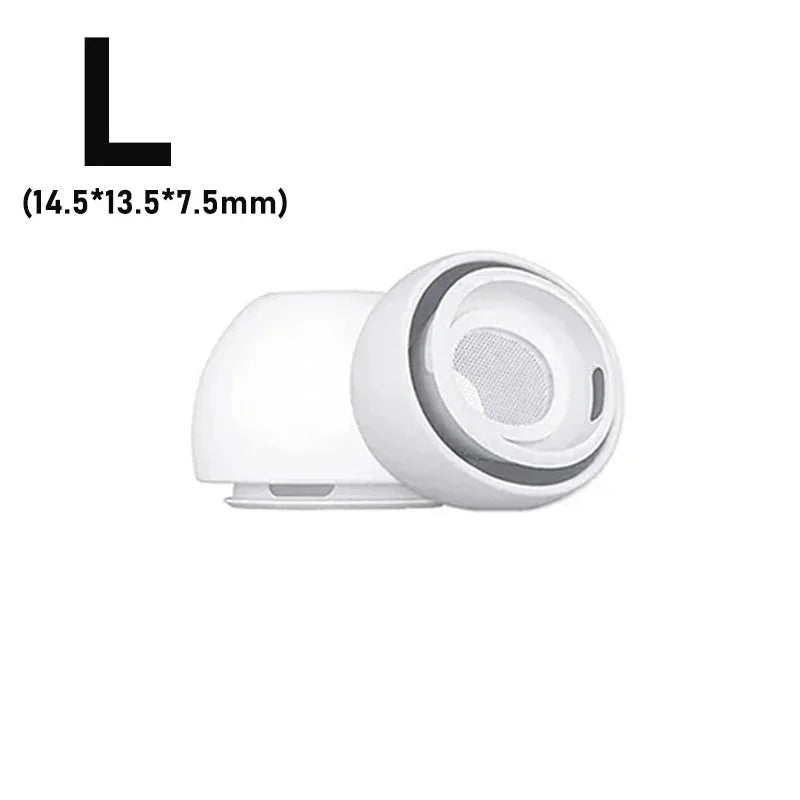 Soft Silicone Ear Tips for Airpods Pro 1/2 Gen Protective Earbuds Covers Noise Reduction Hole Ear-pads for Apple Air Pods Pro