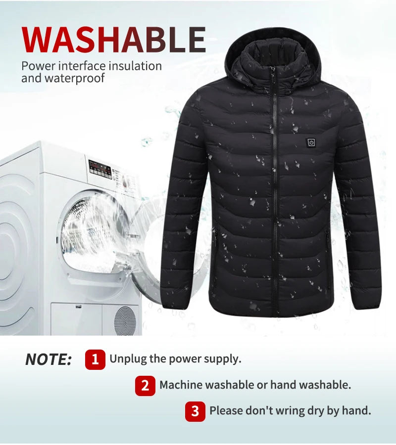 Heated Jacket Electric Self Heated Jacket USB Heated Clothing Electric Heating Jackets
