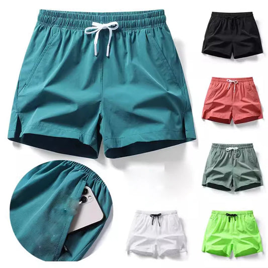 Shorts Men's 2025 Quick Dry Multi Color Fitness Sports Leisure Shorts Comfortable Breathable Thin Loose Outdoor Leisure Short