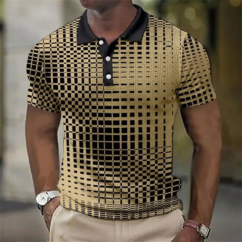 Polo New Trending Men Summer Short Sleeve Fashion Casual Polo Shirt .