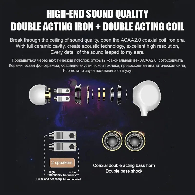 Type C Wired Earphone For S25 S24 S23 S21 S22 Ultra Plus Samsung Galaxy 3.5 mm Earbuds Headphones A54 A53 Accessories