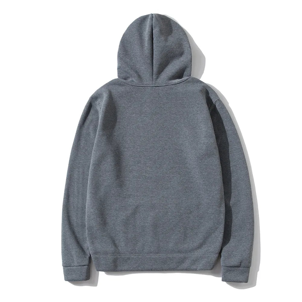 JUMPER Solid Color Men's Hoodie Warm Men's Sportswear Fashion Street Wear Casual Men's Loose Breathable Hoodie Brand Hoodie